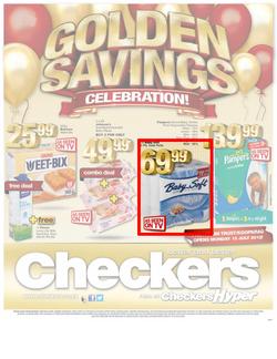 Checkers Gauteng : Golden Savings (16 Jul - 22 Jul), page 1