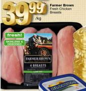 Farmer Brown Fresh Chicken Breasts-Per Kg