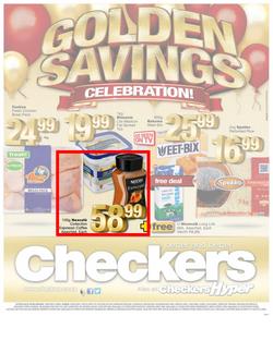 Checkers Free State : Golden Savings (16 Jul - 22 Jul), page 1