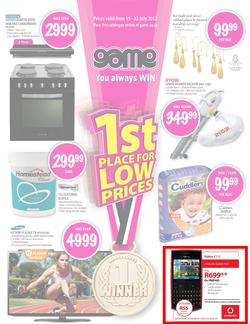 Game : 1st Place for Low Prices (19 Jul - 22 Jul), page 1