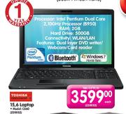Toshiba 15.6" Laptop-C660