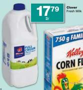 Clover Fresh Milk-2Ltr