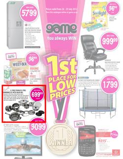 Game : 1st Place for Low Prices (26 Jul - 29 Jul), page 1