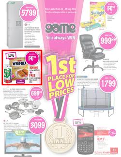 Game : 1st Place for Low Prices (26 Jul - 29 Jul), page 1