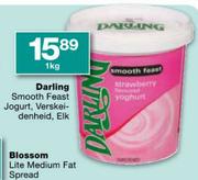 Darling Smooth Feast Joghurt,Verskeidenheid Elk-1kg