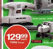 Torq Range Sheet Sander-135W Each 
