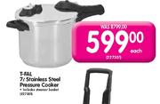 T-Fal Stainless Steel Pressure Cooker-7ltr