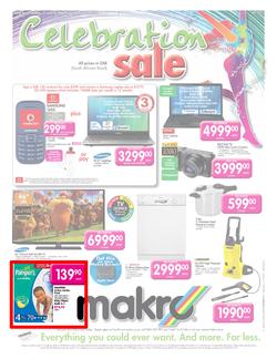 Makro : Celebration Sale (31 Jul - 8 Aug), page 1