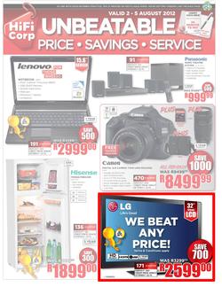 HiFi Corporation : Unbeatable (2 Aug - 5 Aug), page 1