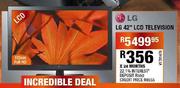 LG 42" LCD Television