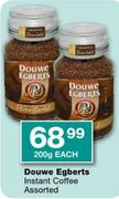 Douwe Egberts Instant Coffee-200gm Each