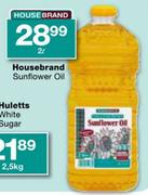 Housebrand Sunflower Oil-2Ltr