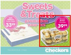 Checkers Eastern Cape : Sweets & Treats (23 Jul - 12 Aug), page 1