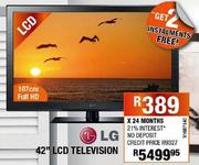 LG Full HD LCD Television-42"(107cm)