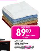 Glodina Bubble Towel Range Bath Sheet-Each