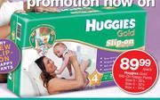 Huggies Gold Slip-on Nappy Pants Size 4 - 34's Per Pack