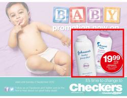 Checkers KZN : Baby Promotion (19 Aug - 2 Sep), page 1