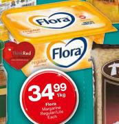 Flora Margarine Regular/Lite-1kg