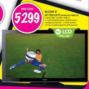 Sony 40" FHD LCD TV (Bravia KLV-40BX450)