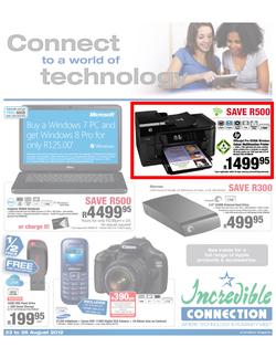 Incredible Connection (23 Aug - 26 Aug), page 1