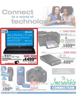 Incredible Connection (23 Aug - 26 Aug), page 1