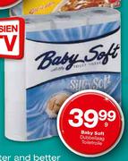 Baby Soft Duibbellaag Toiletrolle-9's