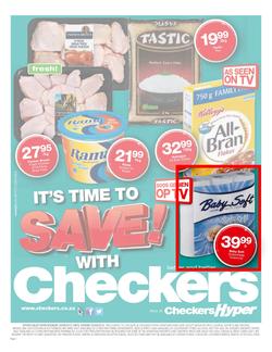 Checkers Western Cape : It's Time To Save (20 Aug - 2 Sep), page 1