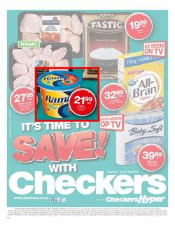 Checkers Western Cape : It's Time To Save (20 Aug - 2 Sep), page 1