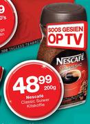 Nescafe Classic Suiwer Kitskoffie-200gm