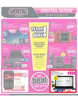 Game : 11 Day Price Blitz - Digital (30 Aug - 9 Sep), page 1