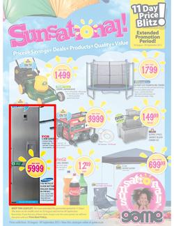 Game : 11 Day Price Blitz - Sunsational (30 Aug - 9 Sep), page 1