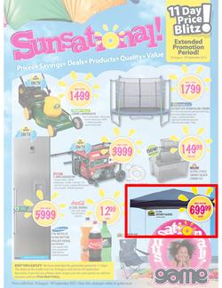 Game : 11 Day Price Blitz - Sunsational (30 Aug - 9 Sep), page 1
