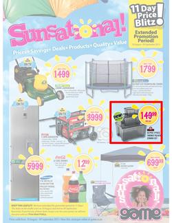 Game : 11 Day Price Blitz - Sunsational (30 Aug - 9 Sep), page 1