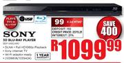 Sony 3D Blu-Ray Player(BDP-S480/490)