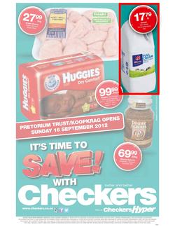Checkers Gauteng : It's Time To Save (10 Sep - 23 Sep), page 1