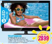 Telefunken FHD LED TV-32"(81cm)