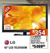 LG 42"(107cm)FHD LCD TV