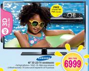 Samsung 3D 40" LED TV(UA40EH6030)
