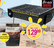 Out & About Large Braai-60x30x14cm