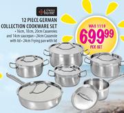 12 Piece German Collection Cookware Set