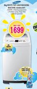Samsung White Top Load Washing Machine (WA80G5DIP)-8kg