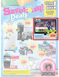 Game : Sunsational - 11 Day Price Blitz (27 Sep - 7 Oct), page 1