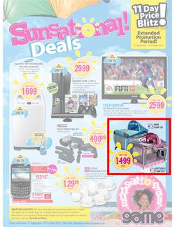 Game : Sunsational - 11 Day Price Blitz (27 Sep - 7 Oct), page 1