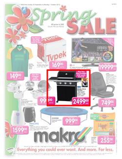 Makro : Spring Sale - General (23 Sep - 1 Oct), page 1