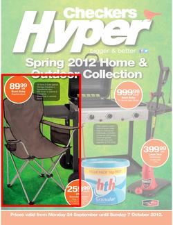Checkers Hyper Western Cape : Spring Home & Outdoor Collection (24 Sep - 7 Oct), page 1