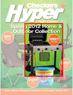 Checkers Hyper Western Cape : Spring Home & Outdoor Collection (24 Sep - 7 Oct), page 1