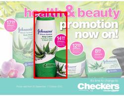 Checkers Western Cape : Health & Beauty (25 Sep - 7 Oct), page 1