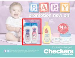 Checkers Gauteng : Baby Promotion (24 Sep - 7 Oct), page 1