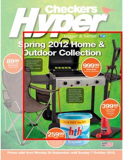 Checkers Hyper Gauteng : Spring Home & Outdoor Collection (24 Sep - 7 Oct), page 1