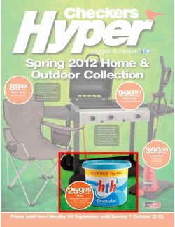 Checkers Hyper Gauteng : Spring Home & Outdoor Collection (24 Sep - 7 Oct), page 1
